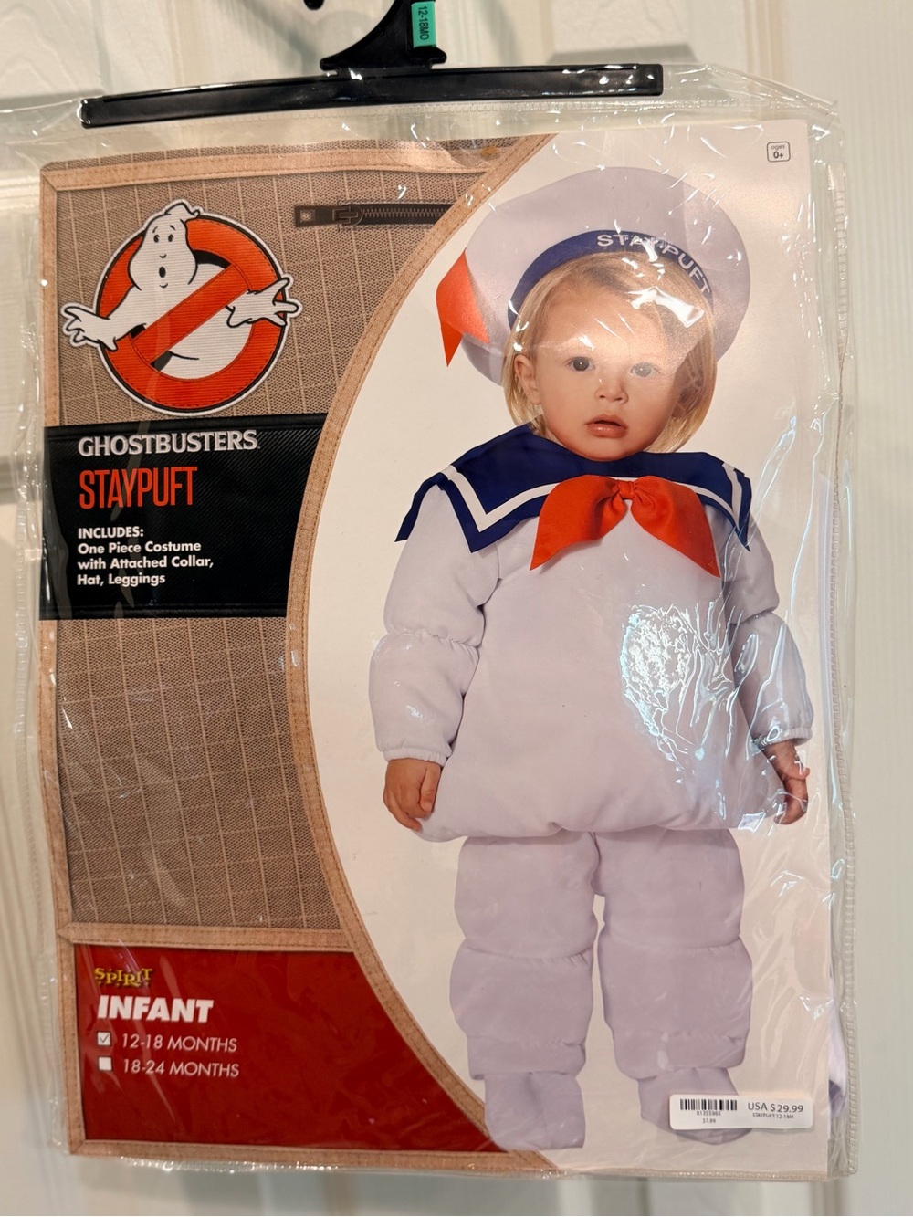 Infant Halloween Costume: Ghostbusters Staypuft